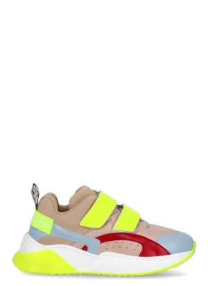 Stella McCartney Kids Touch Strap Sneakers