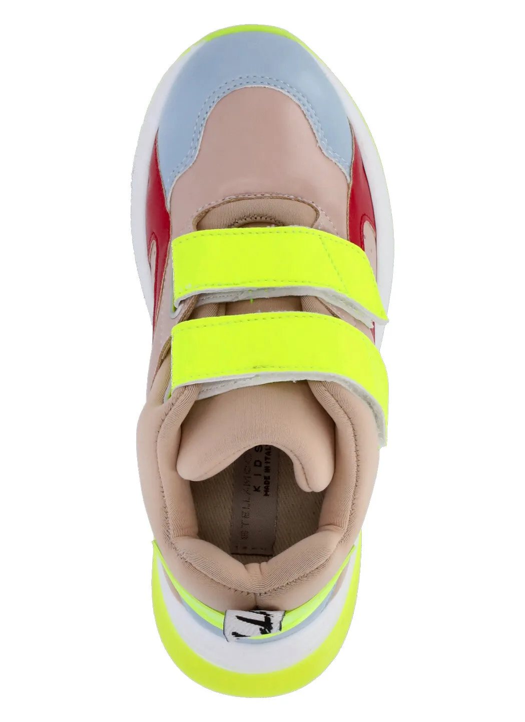 Stella McCartney Kids Touch Strap Sneakers
