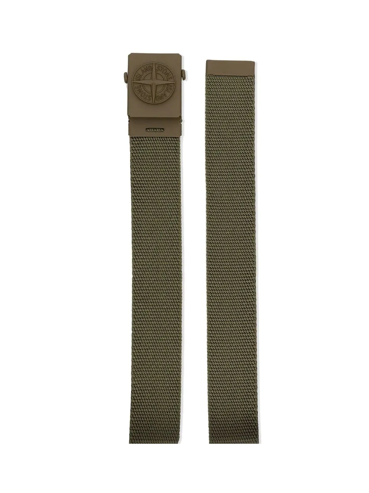 Stone Island Junior Logo Buckle Belt