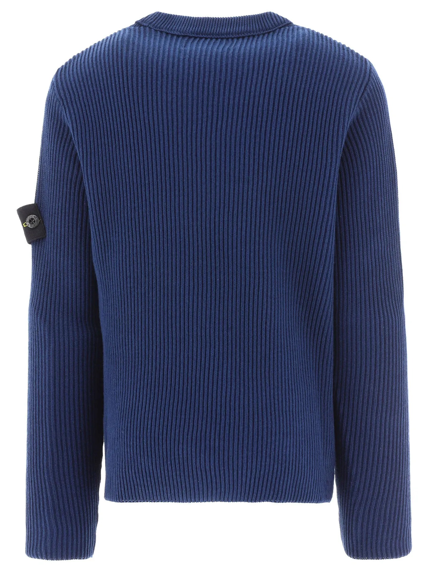Stone Island Junior Logo Patch Crewneck Sweater