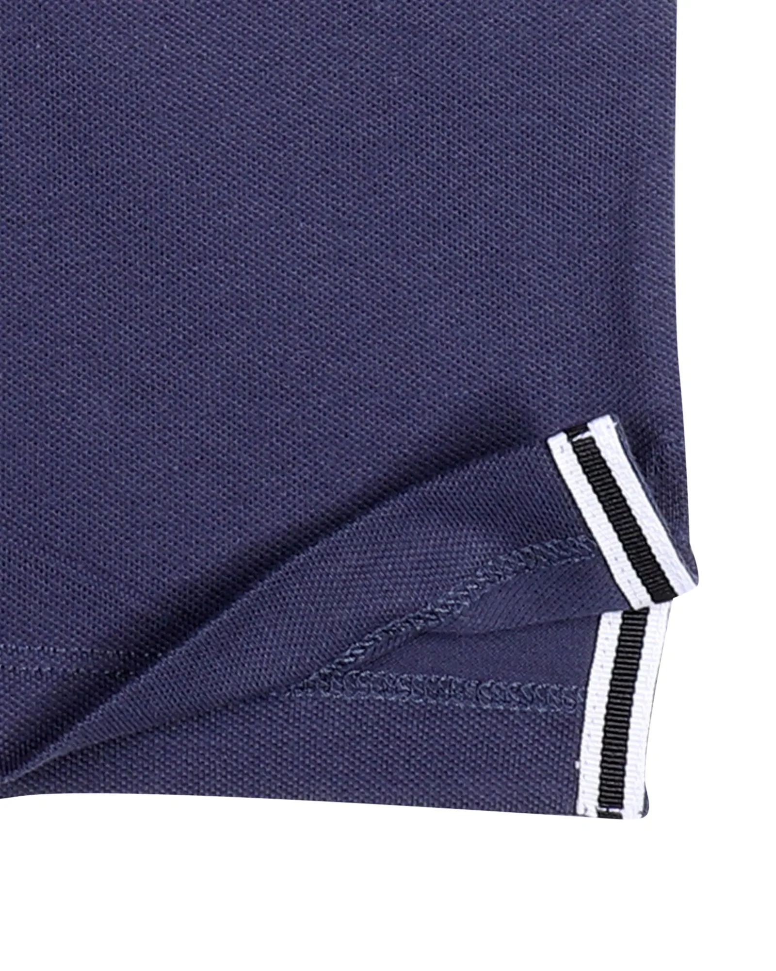 Stone Island Junior Logo Patch Short Sleeved Polo Shirt