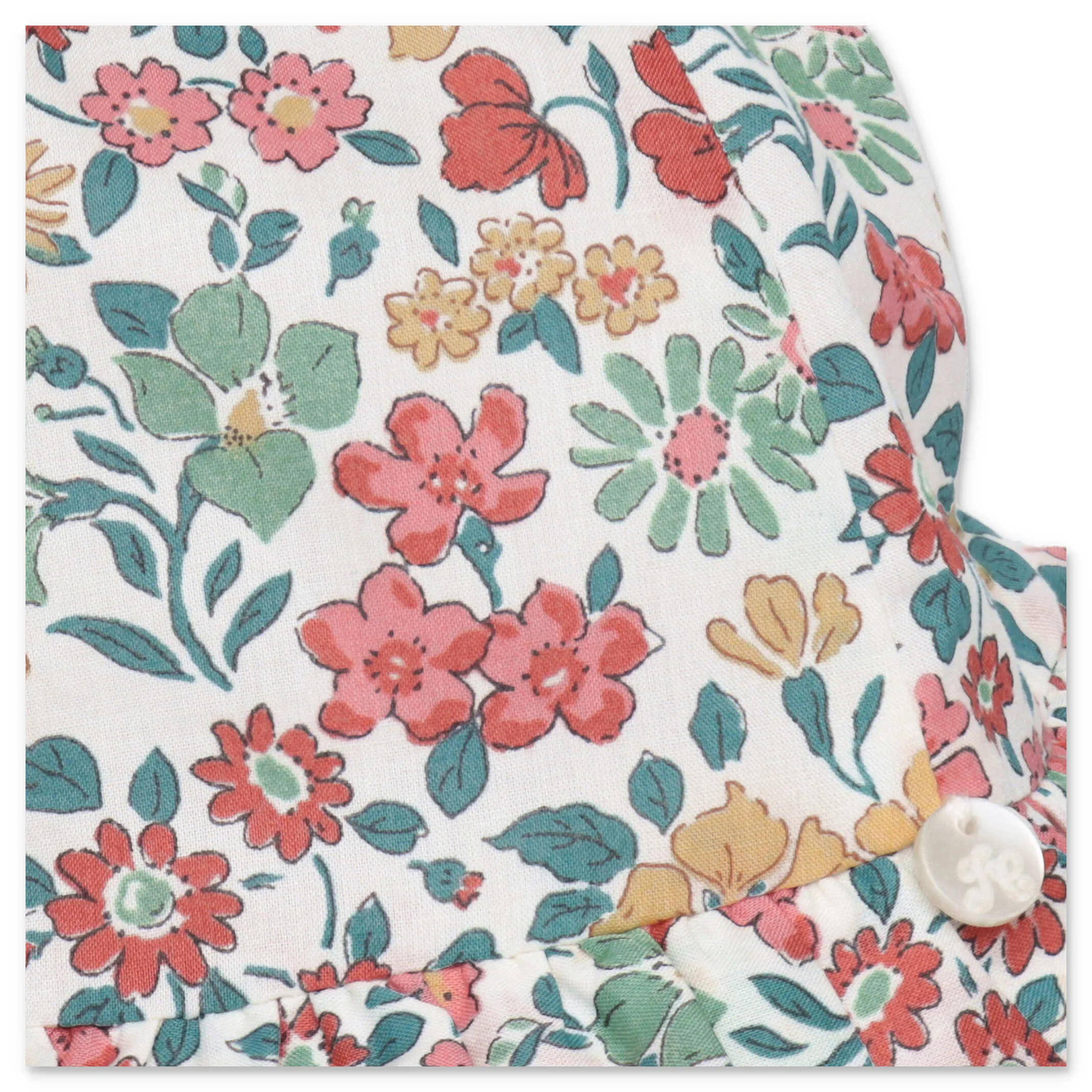 Tartine et Chocolat Allover Floral Printed Sun Hat