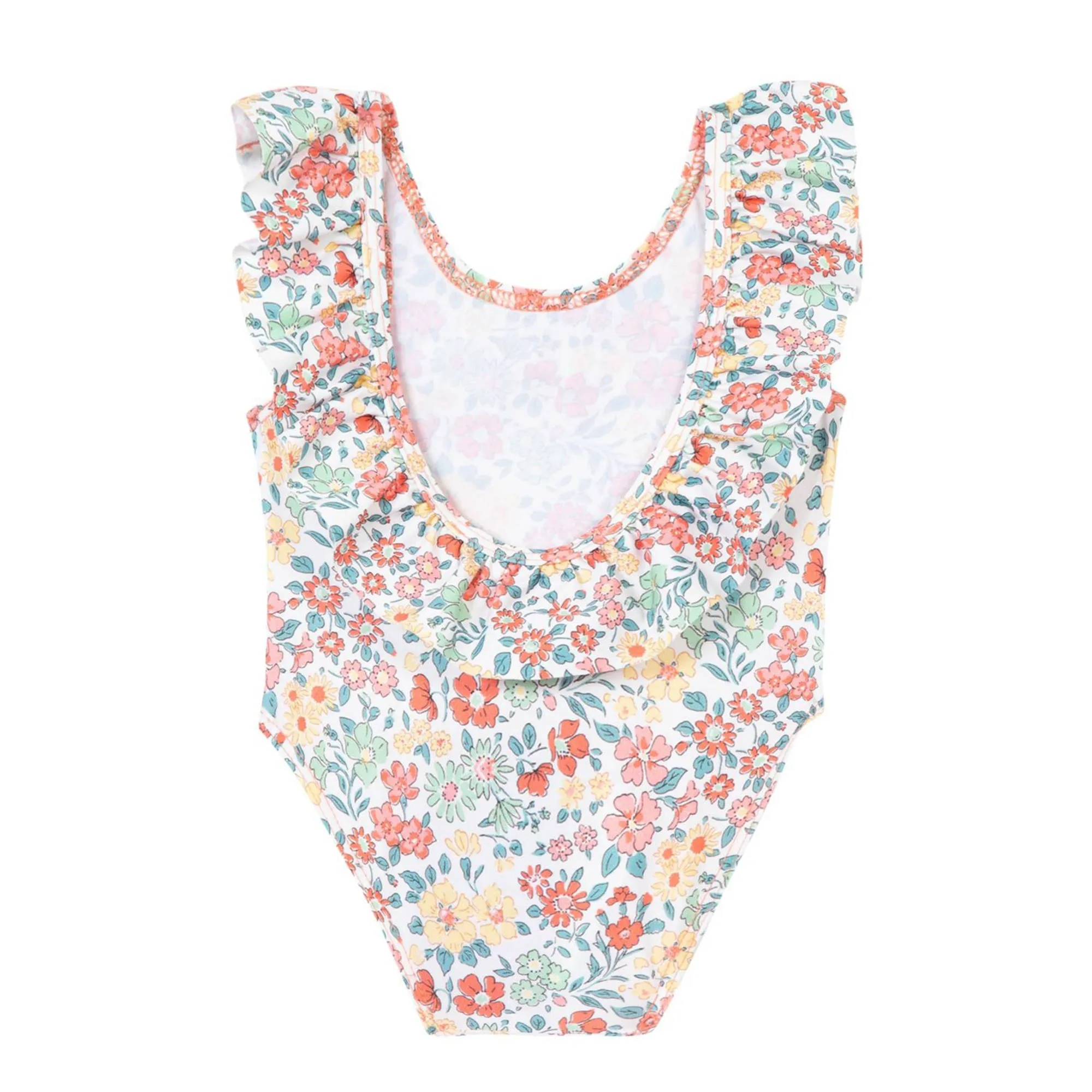 Tartine et Chocolat Allover Floral Printed Swim Suit