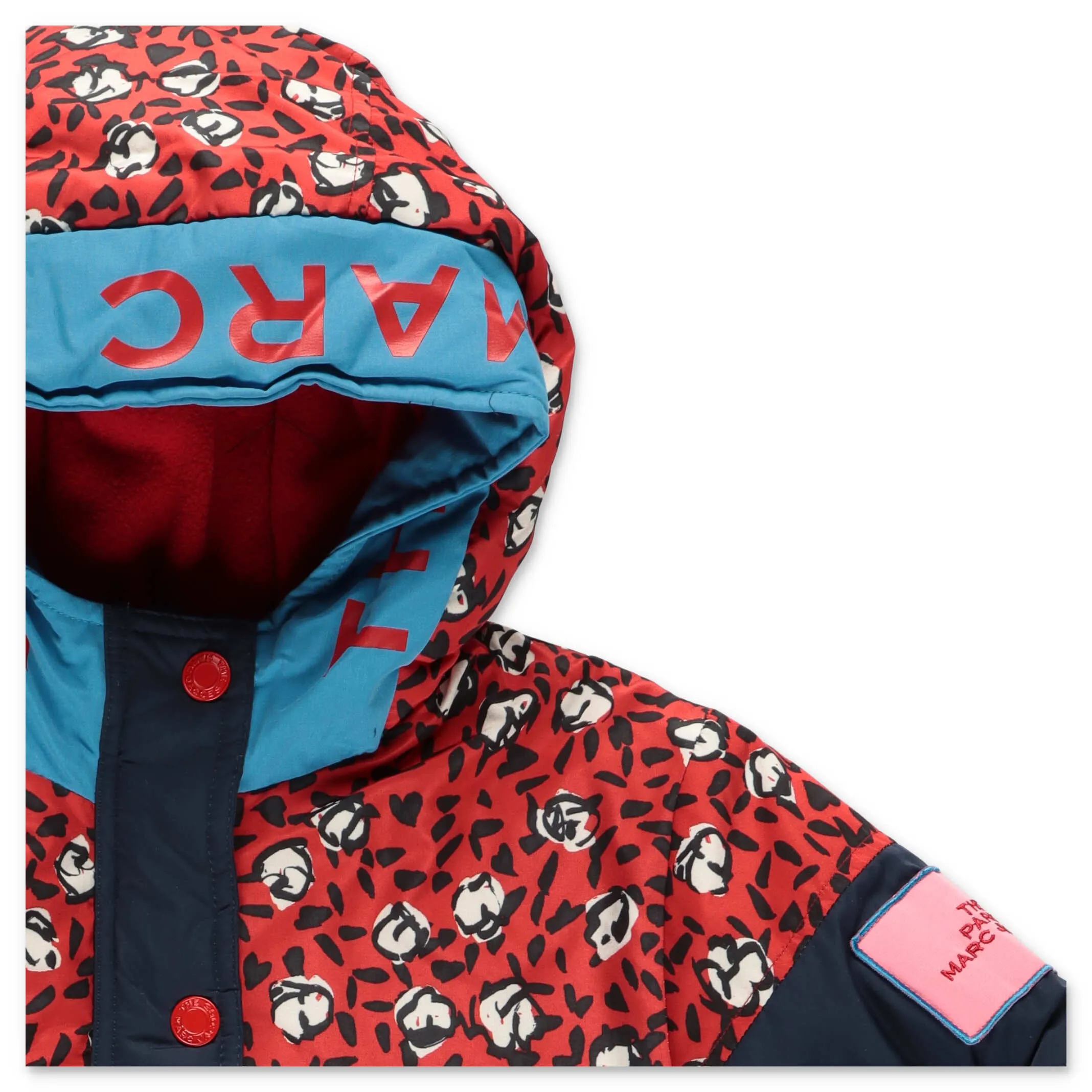 The Marc Jacobs Kids Graphic Print Hooded Jacket