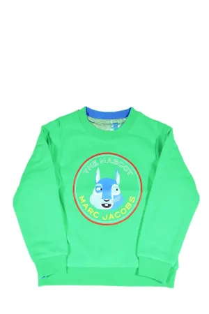 The Marc Jacobs Kids Logo Print Crewneck Sweatshirt