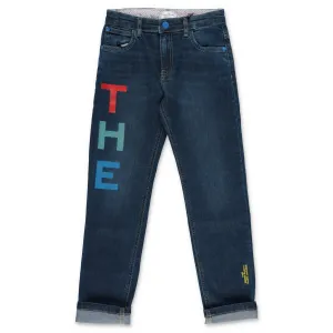 The Marc Jacobs Kids Logo Print Jeans