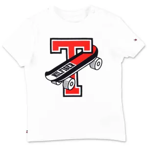 Tommy Hilfiger Kids Skateboard Printed T-Shirt