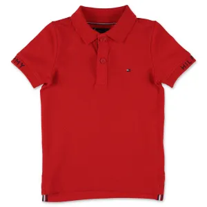 Tommy Hilfiger Kids Slim Fit Polo Shirt