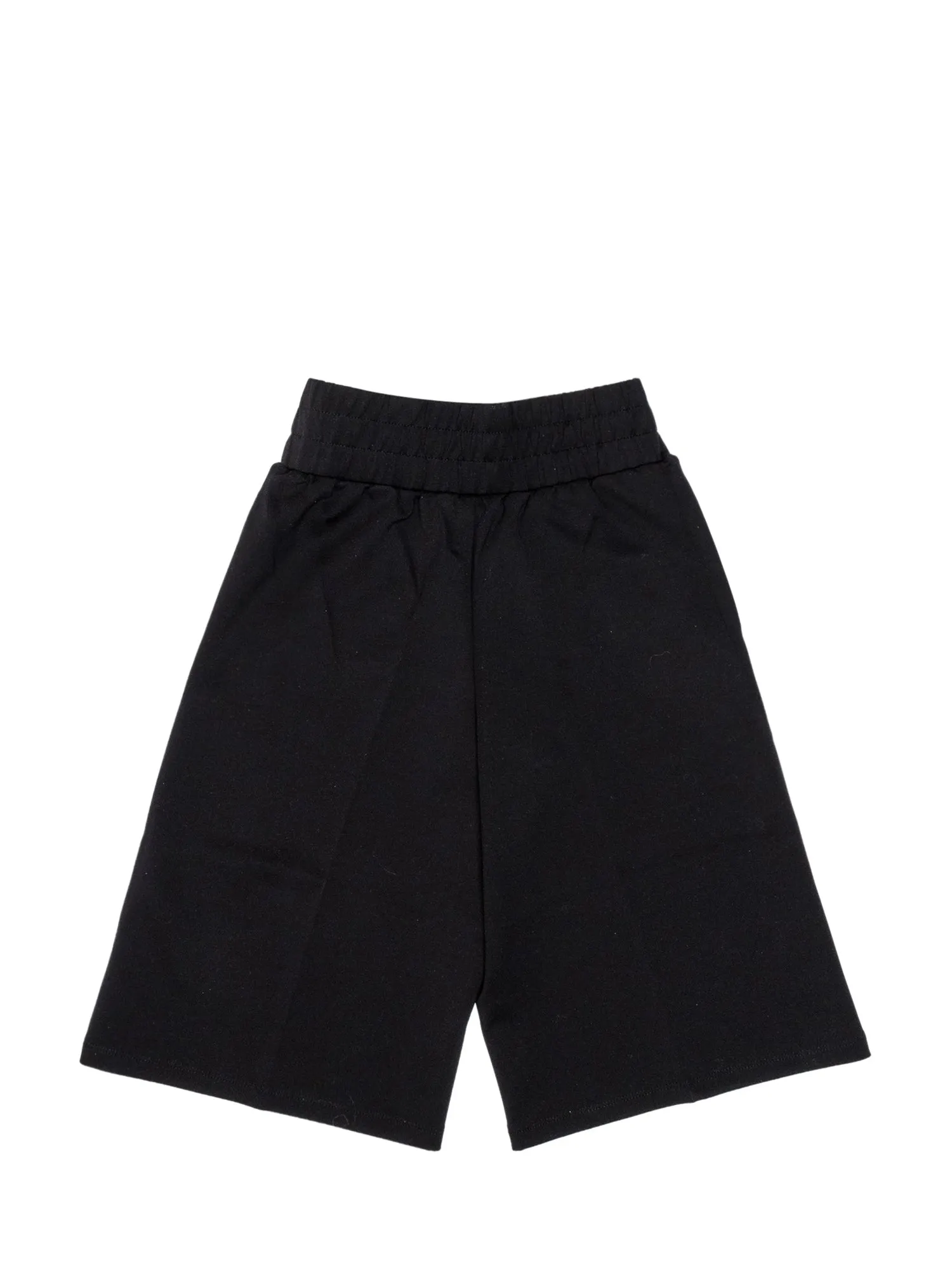 TWINSET Kids Logo Embellished Wide Leg Shorts