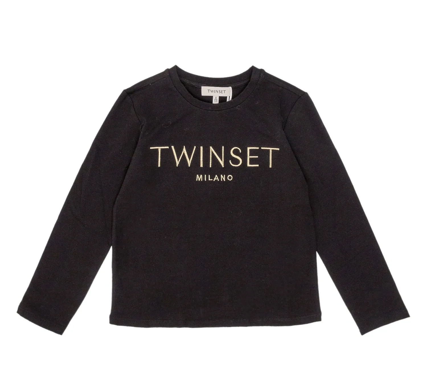 TWINSET Kids Logo Embroidered T-Shirt