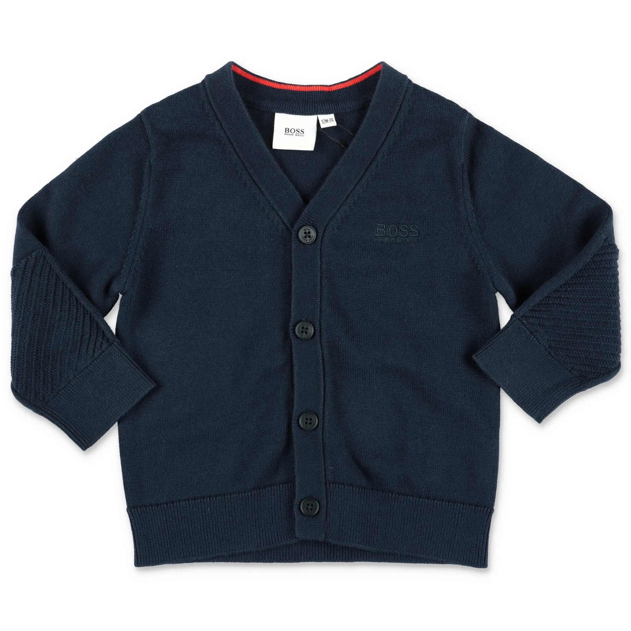 ug ss Kids Buttoned V-Neck Cardigan
