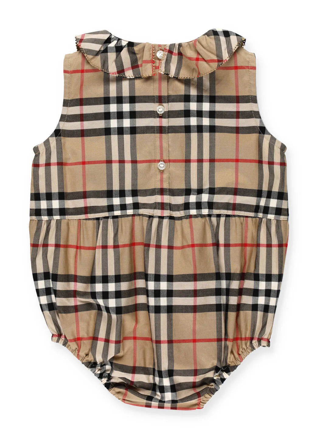 urberry Kids Vintage Check Onesie