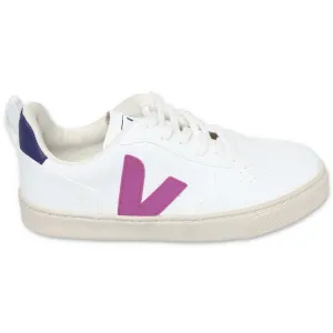 Veja Kids V Logo Lace-Up Sneakers