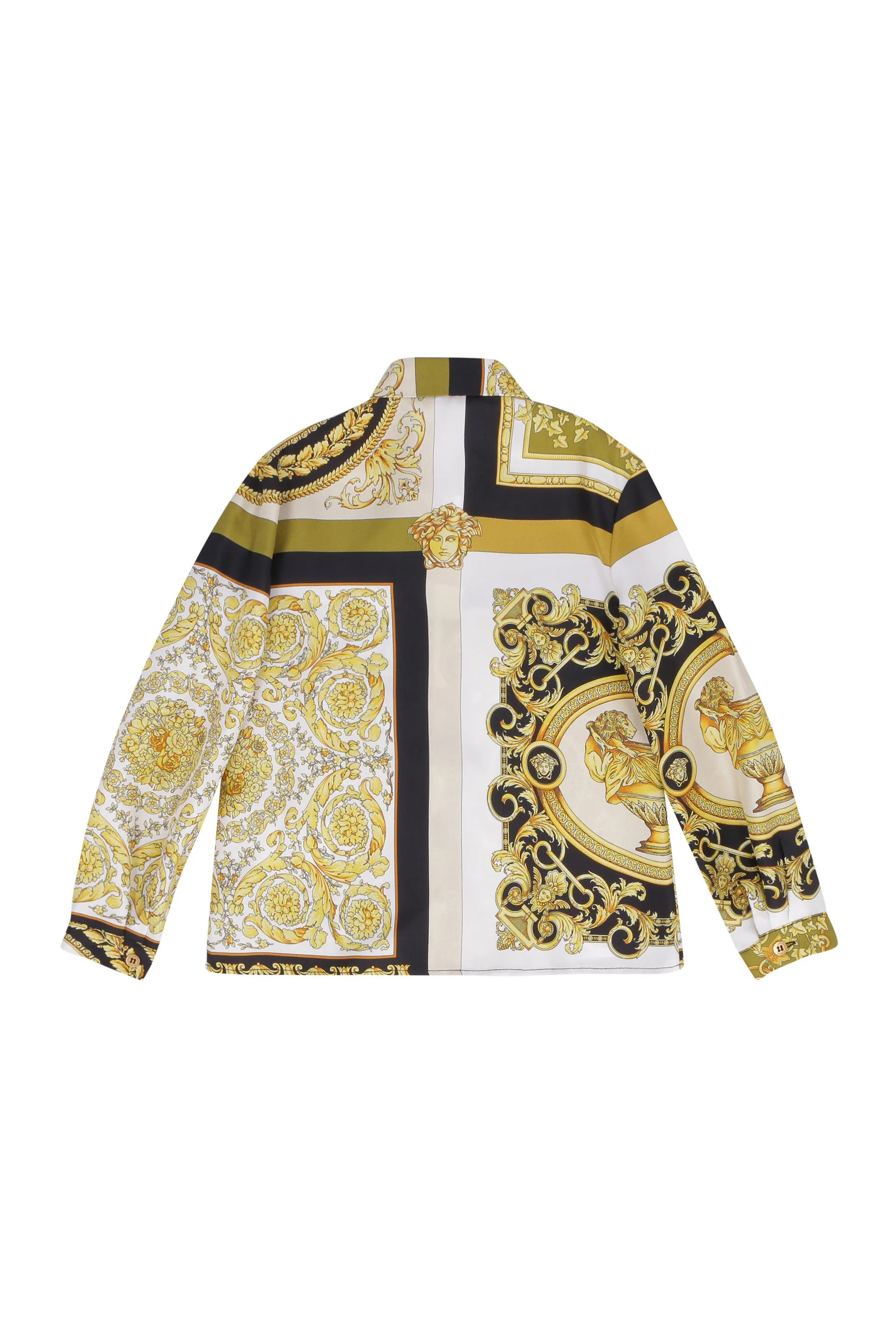 Versace Kids Barocco Print Shirt