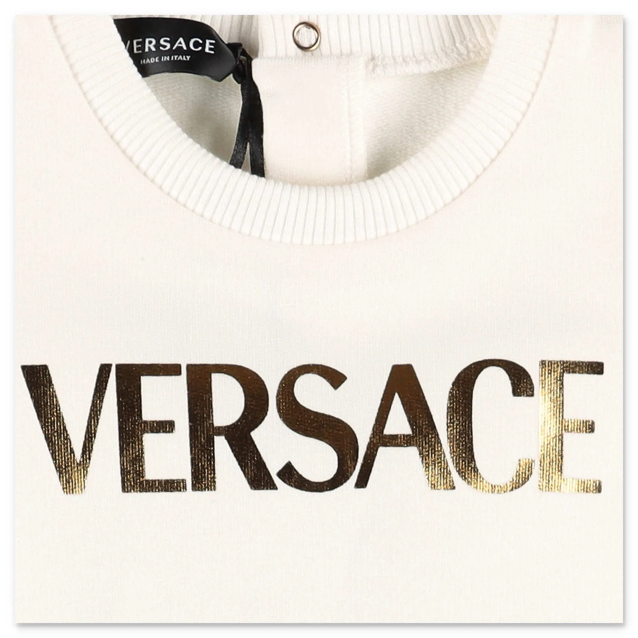 Versace Kids Barocco Printed Romper