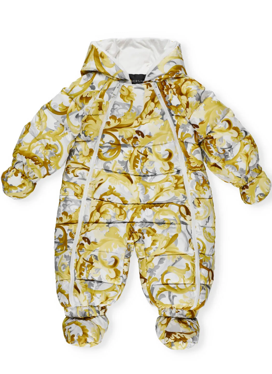 Versace Kids Barocco Printed Ski Suit