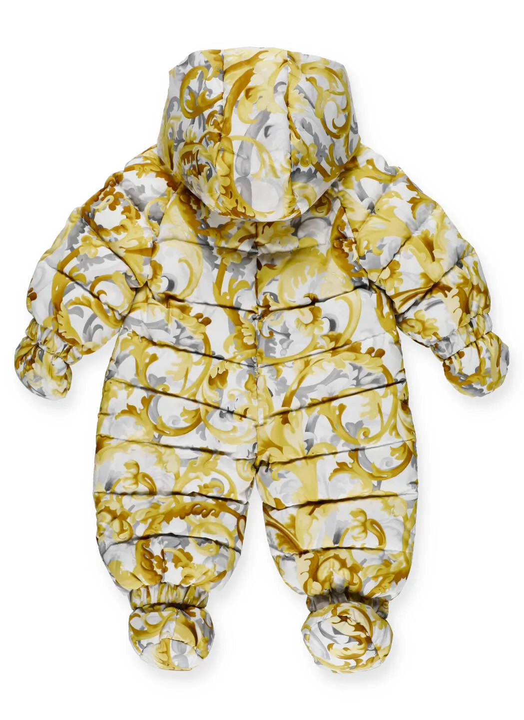 Versace Kids Barocco Printed Ski Suit