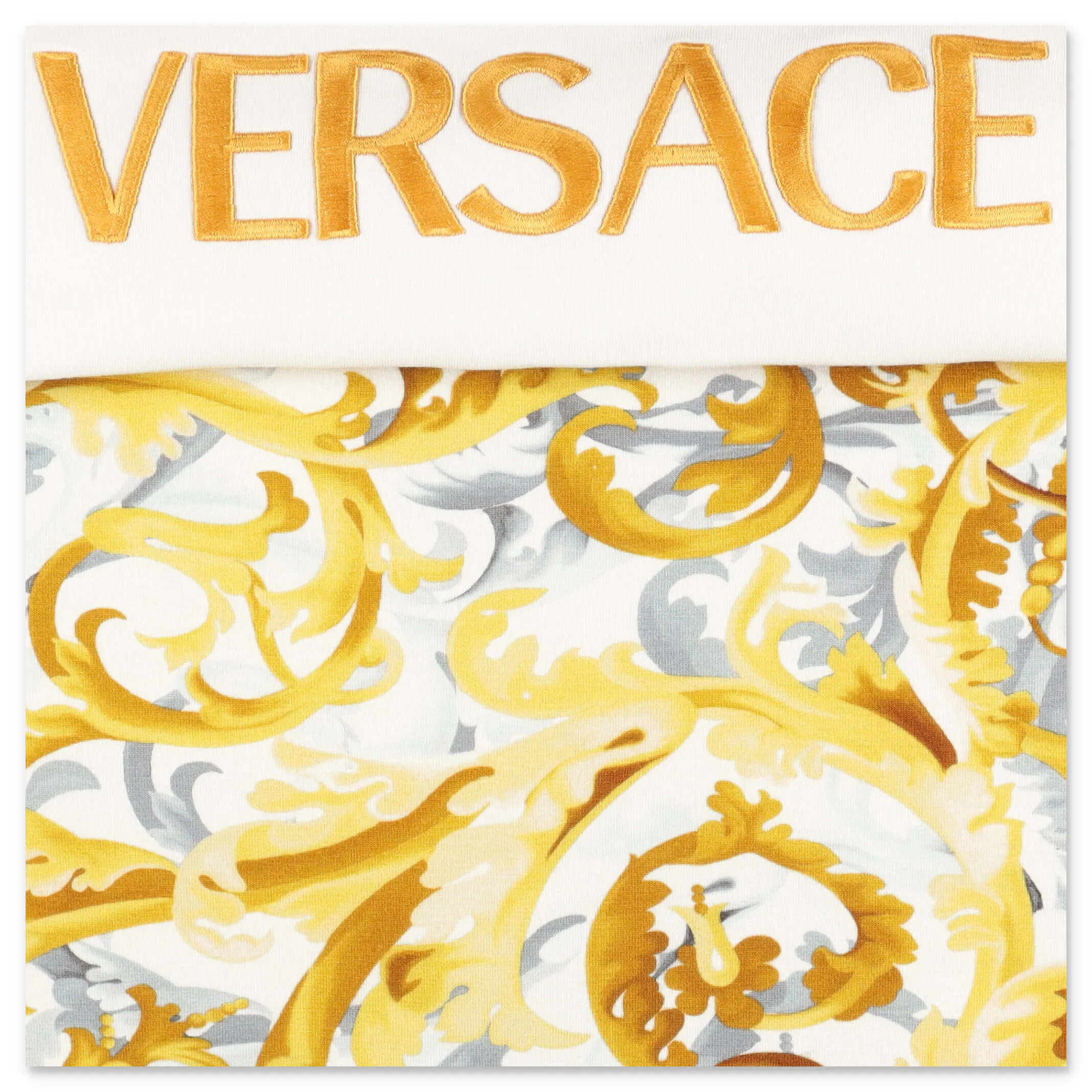 Versace Kids Baroccoflage Logo Printed Sleeping Bag