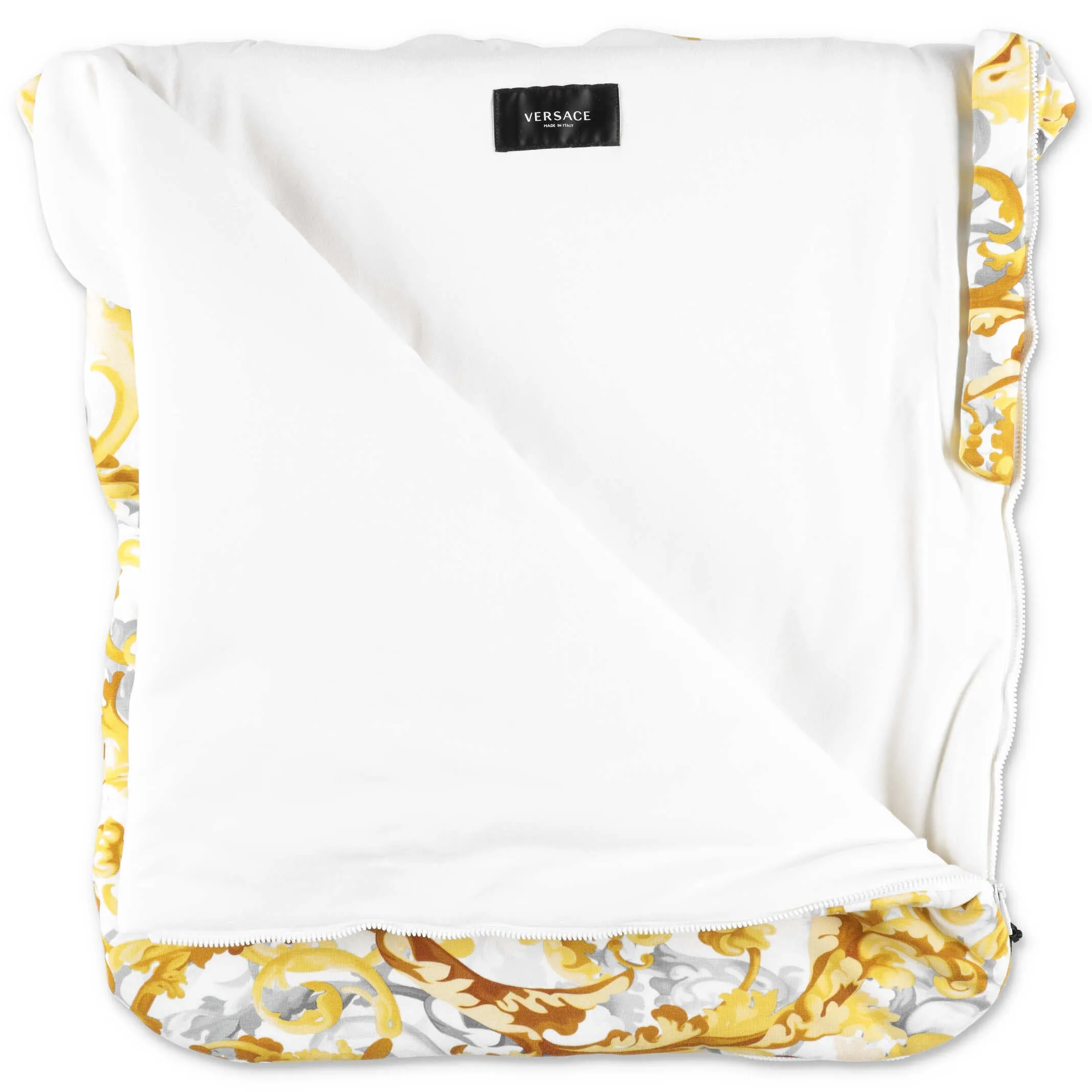 Versace Kids Baroccoflage Logo Printed Sleeping Bag