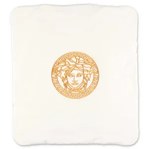 Versace Kids Baroccoflage Medusa Printed Blanket