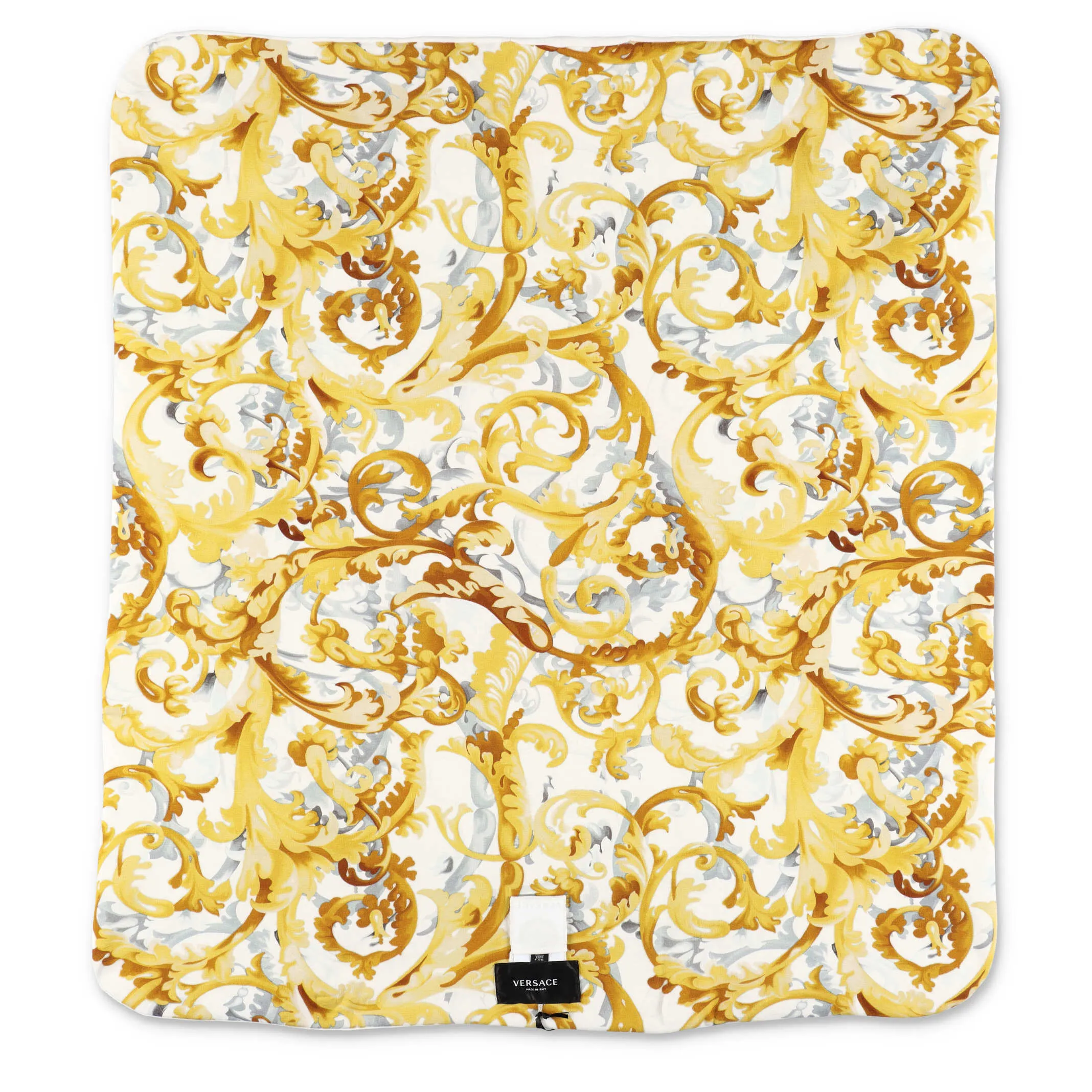 Versace Kids Baroccoflage Medusa Printed Blanket