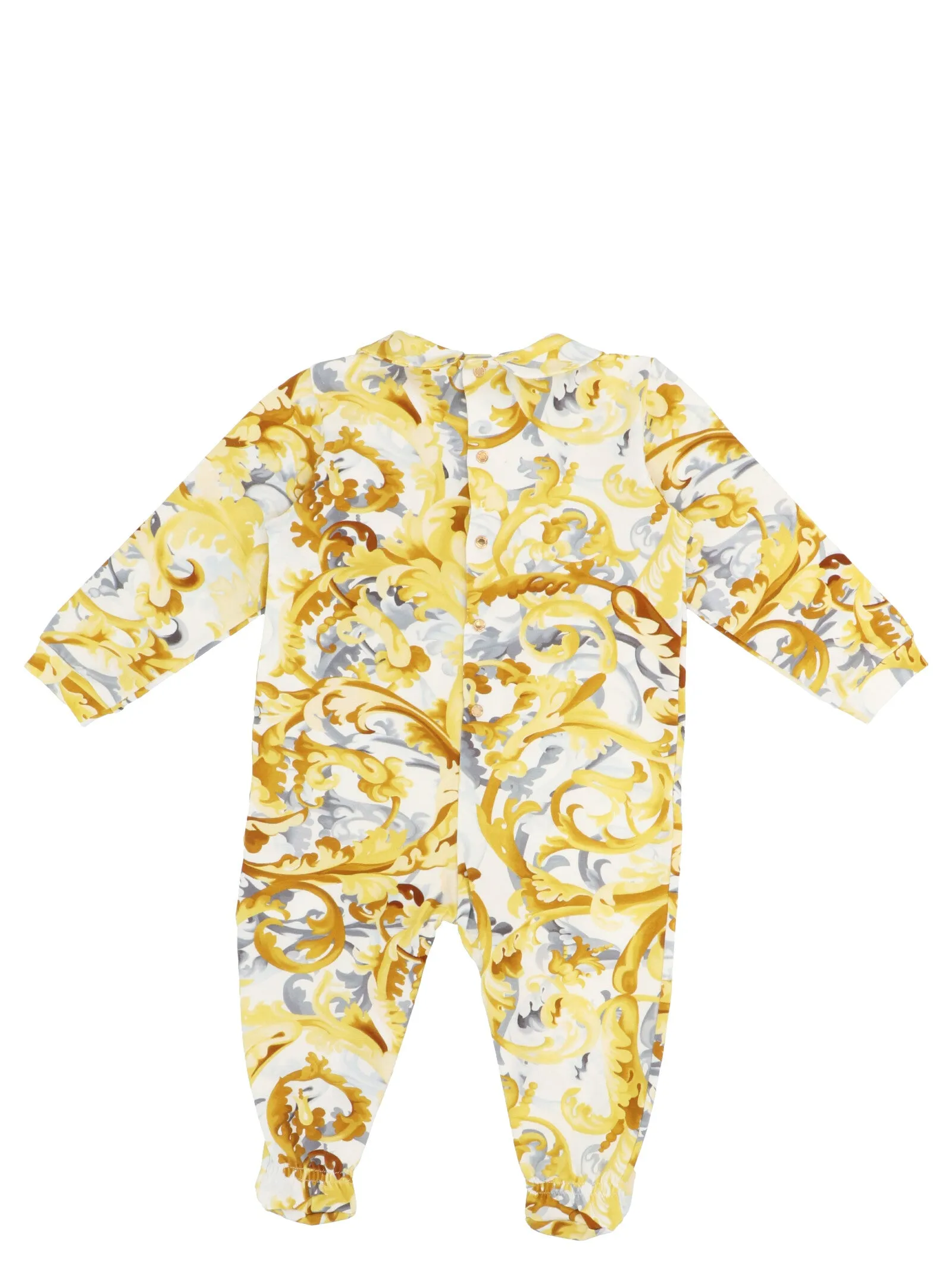 Versace Kids Baroccoflage Printed Onesie Set