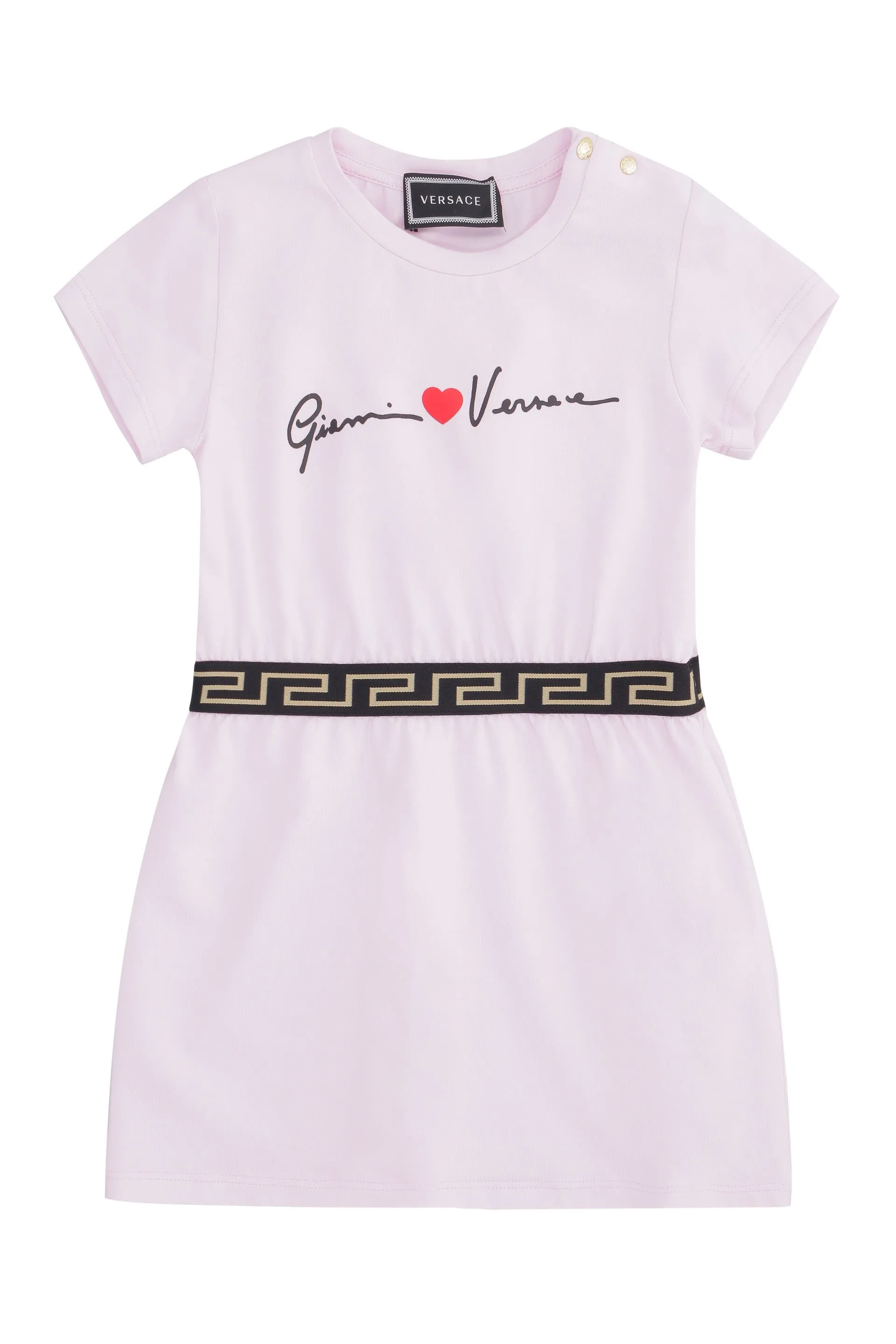Versace Kids Dropped Waist Dress