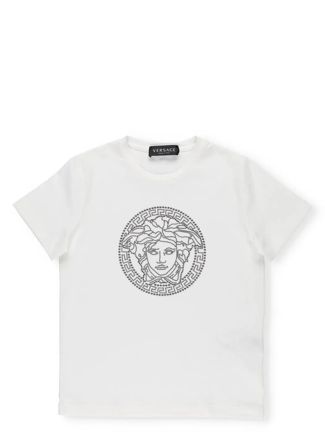 Versace Kids Embellished Medusa T-Shirt