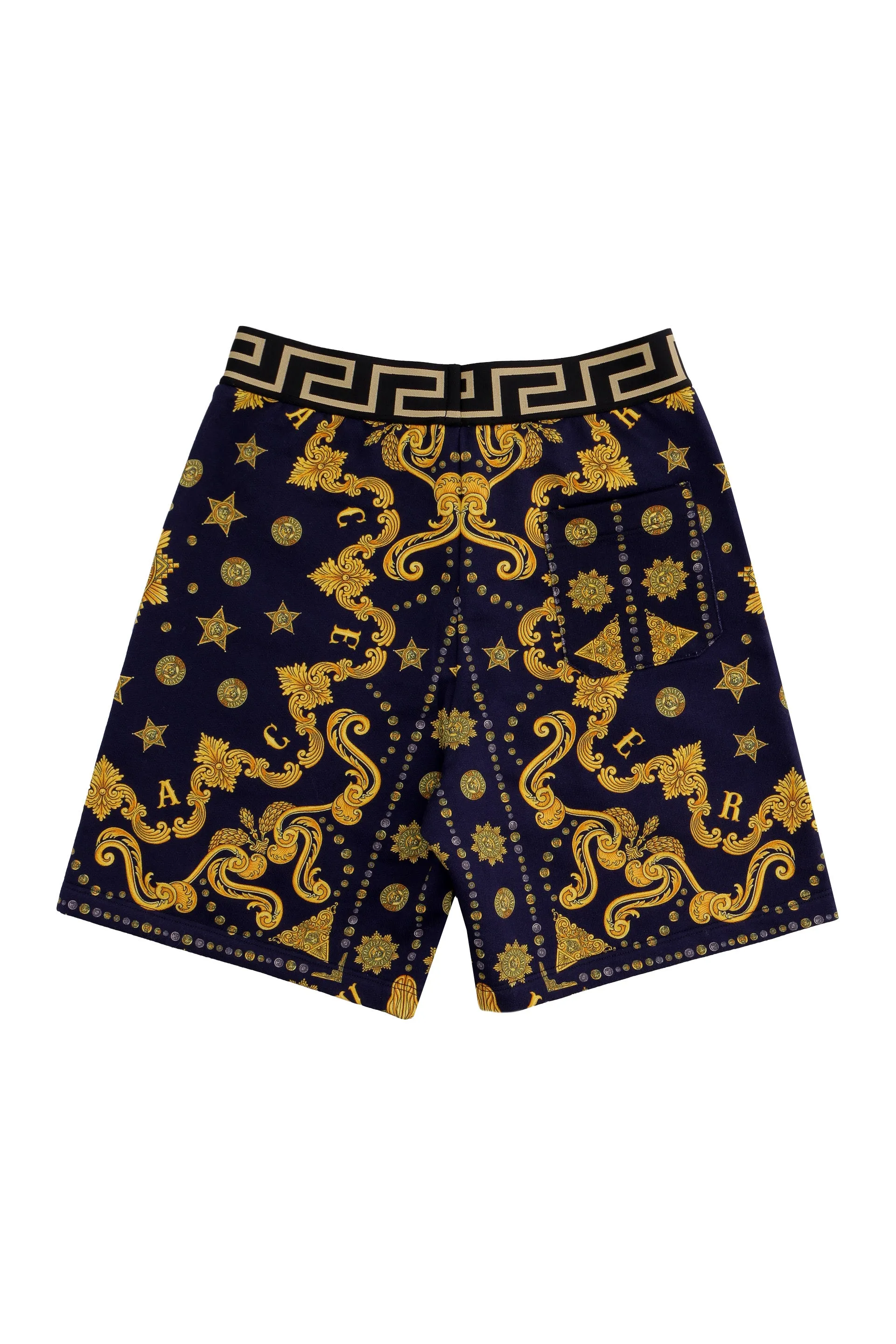 Versace Kids Graphic Printed Shorts