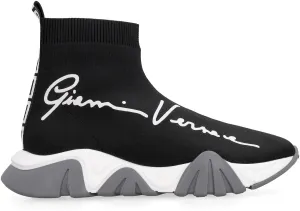 Versace Kids GV Signature Sock Sneakers