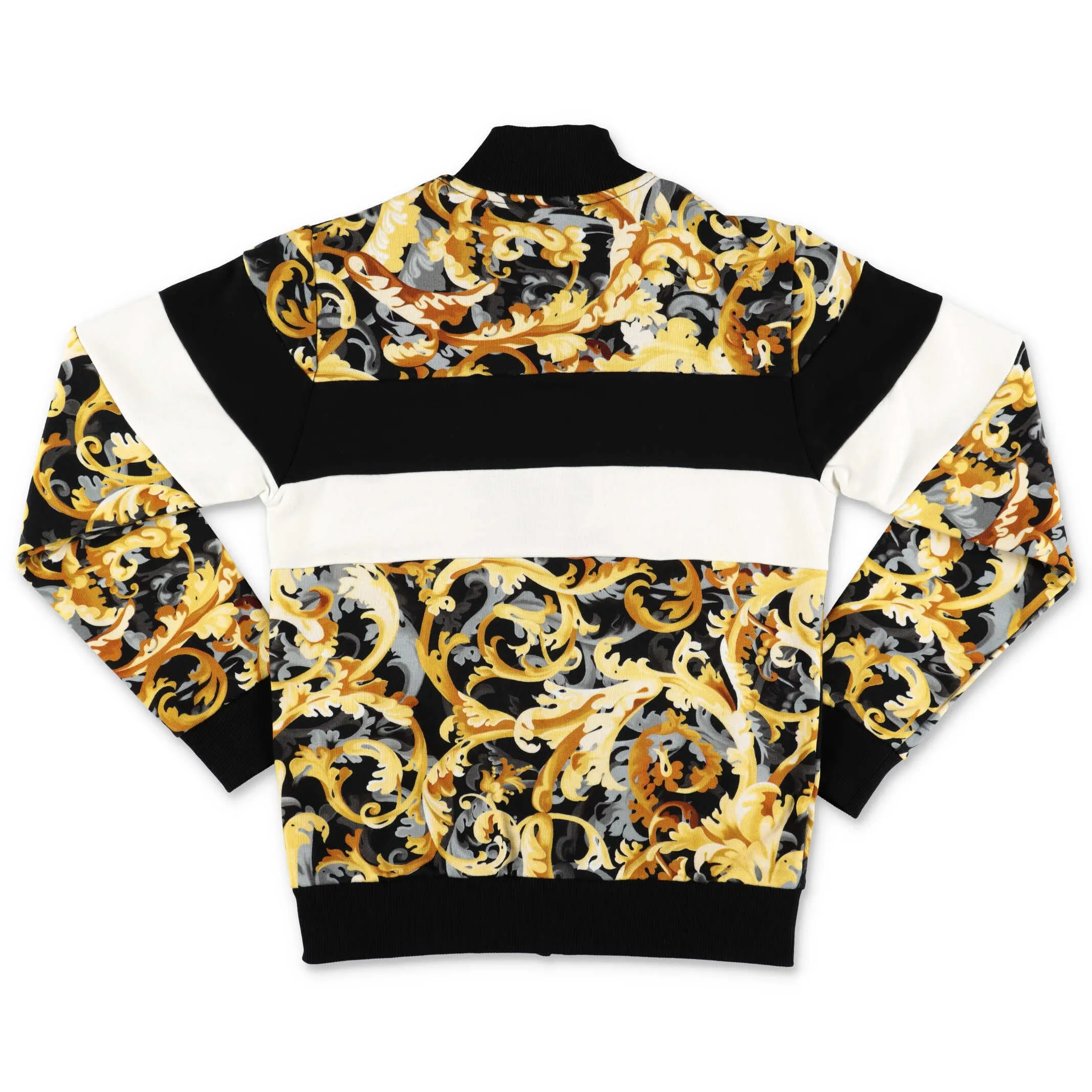 Versace Kids Logo Barocco Printed Jacket
