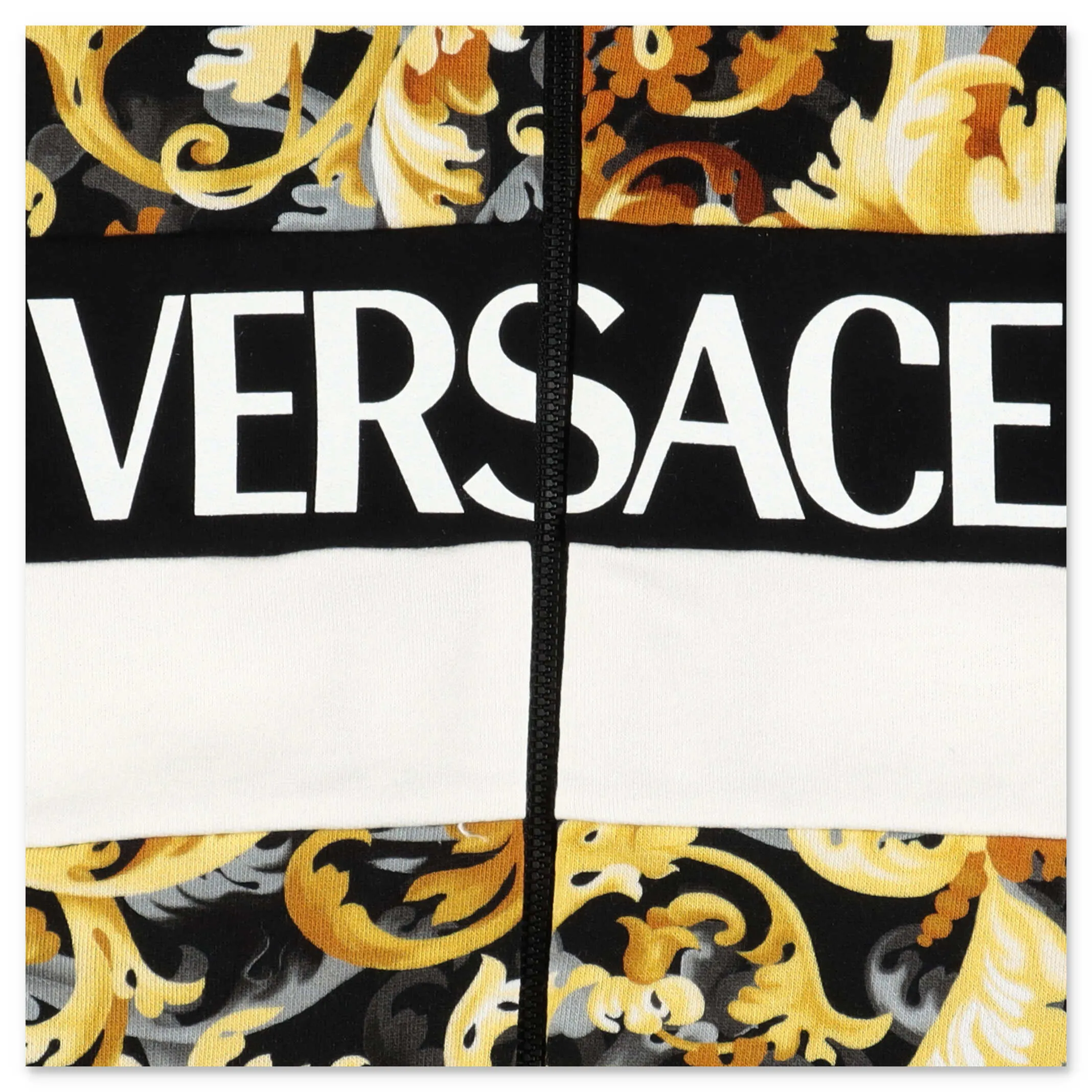 Versace Kids Logo Barocco Printed Jacket