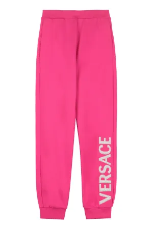 Versace Kids Logo Detail Sweatpants