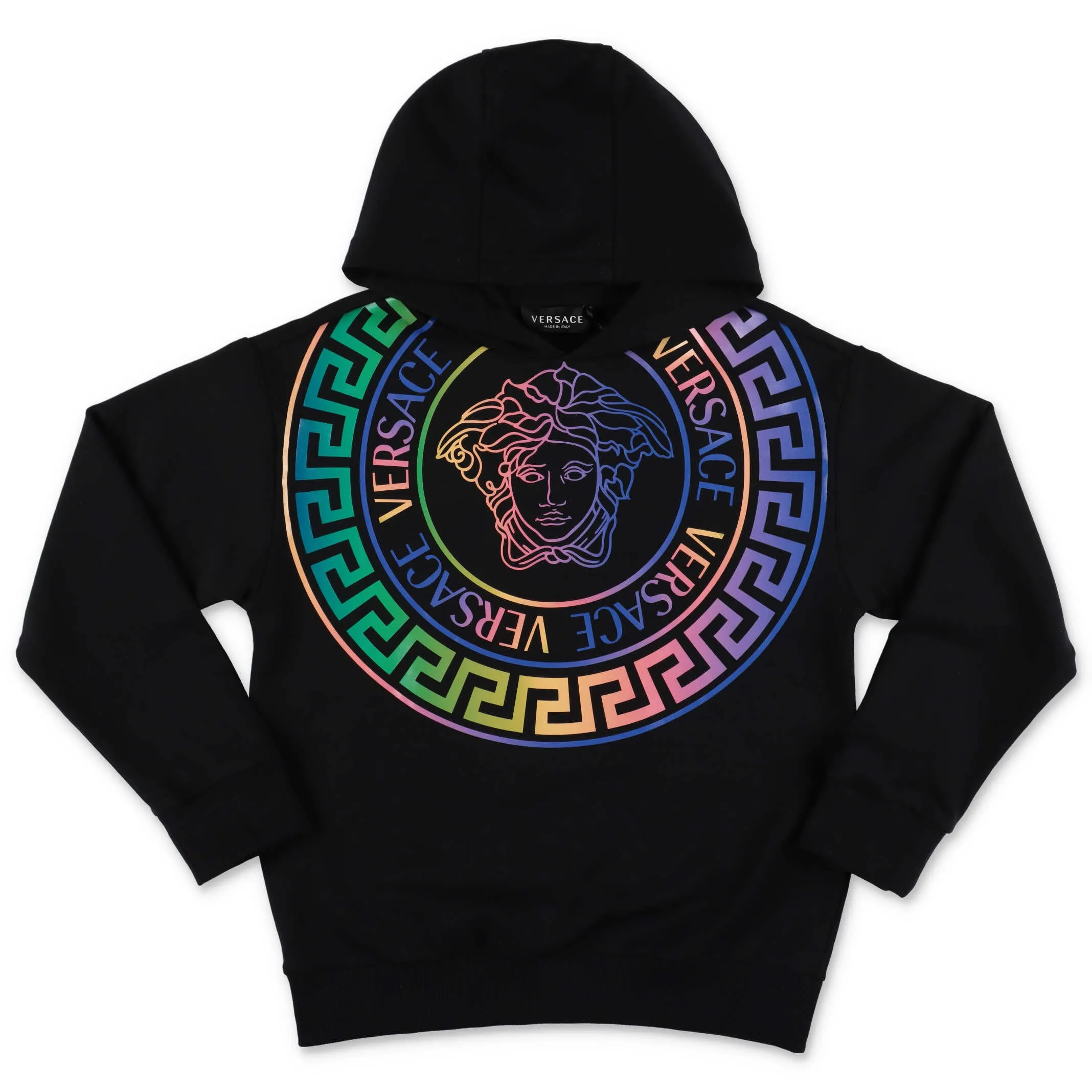 Versace Kids Logo Print Hoodie