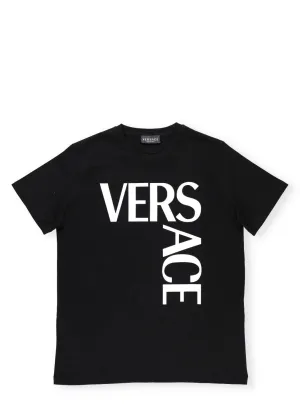 Versace Kids Logo Print T-Shirt