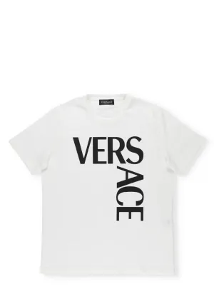 Versace Kids Logo Print T-Shirt