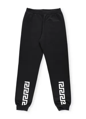 Versace Kids Logo Print Track Pants