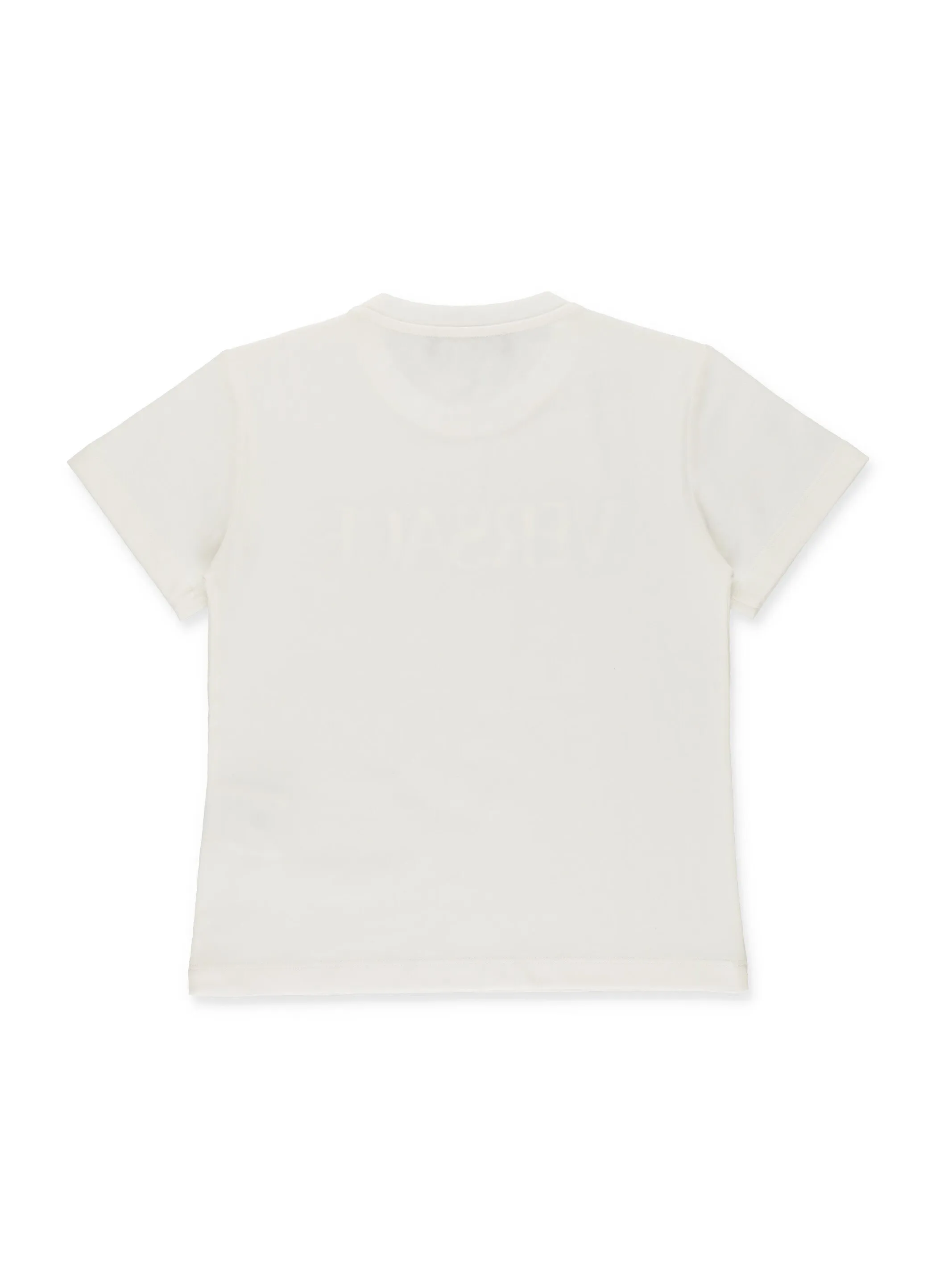 Versace Kids Logo Printed Crewneck T-Shirt