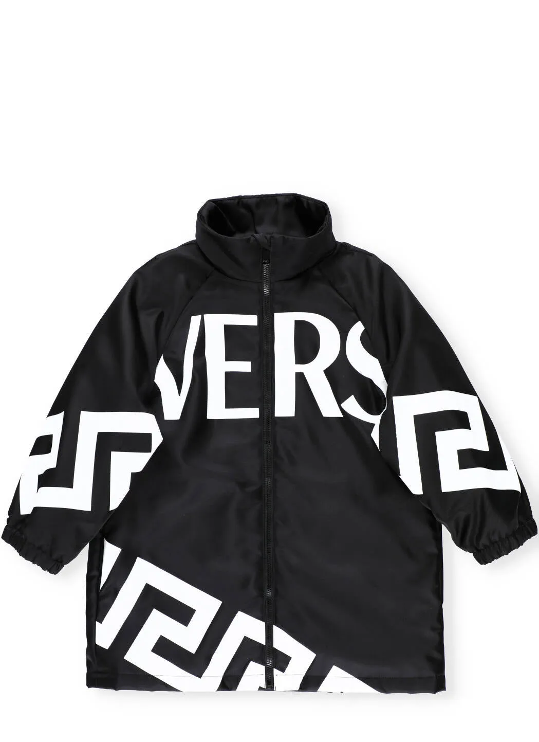 Versace Kids Logo Printed Jacket