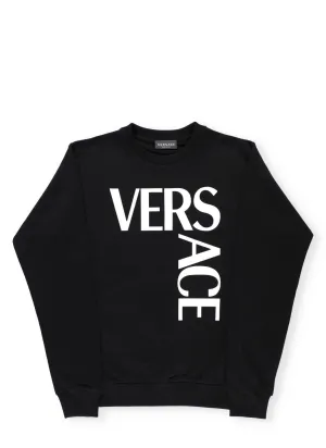 Versace Kids Logo Printed Sweatshirt