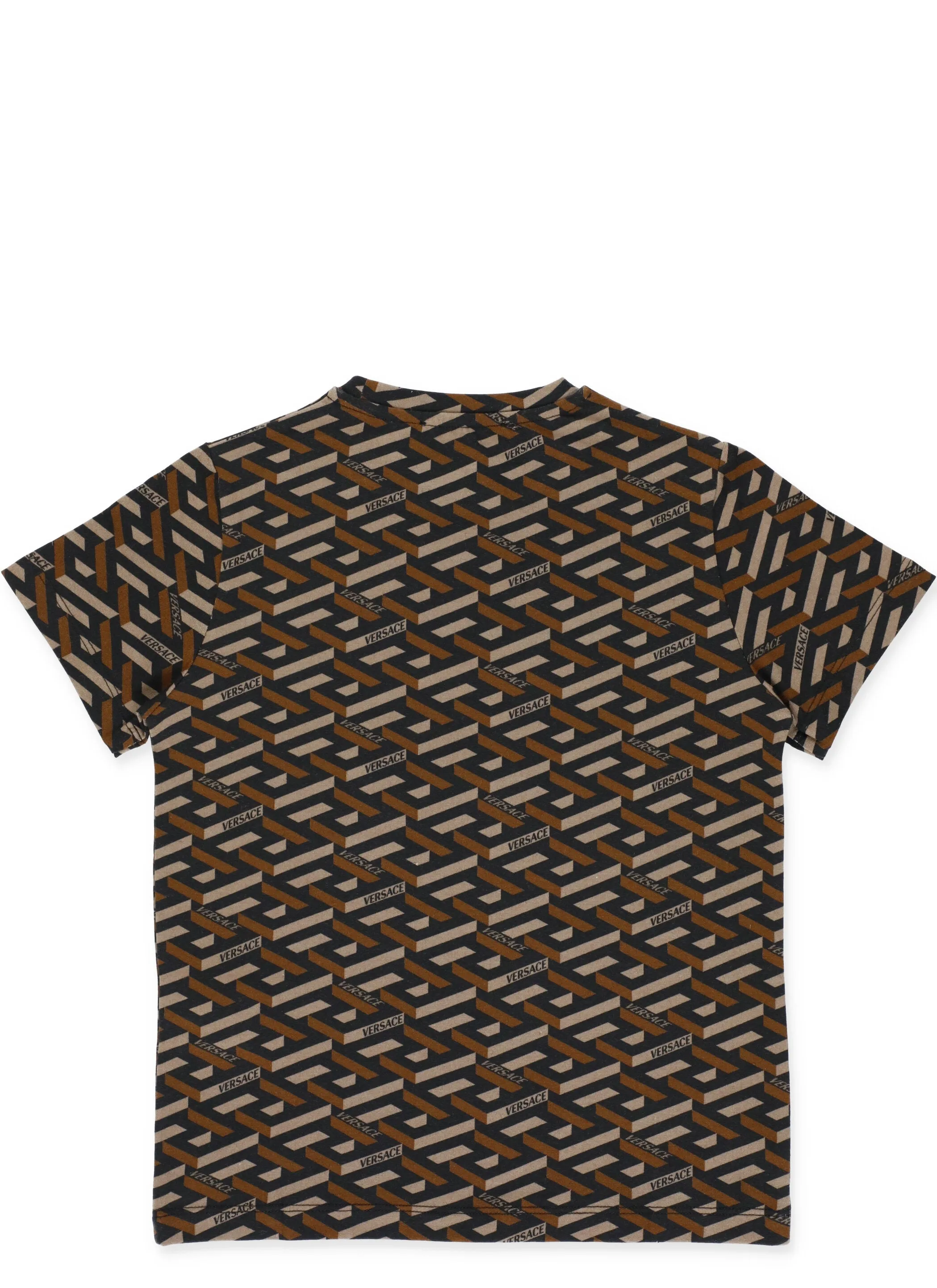 Versace Kids Logo Printed T-Shirt