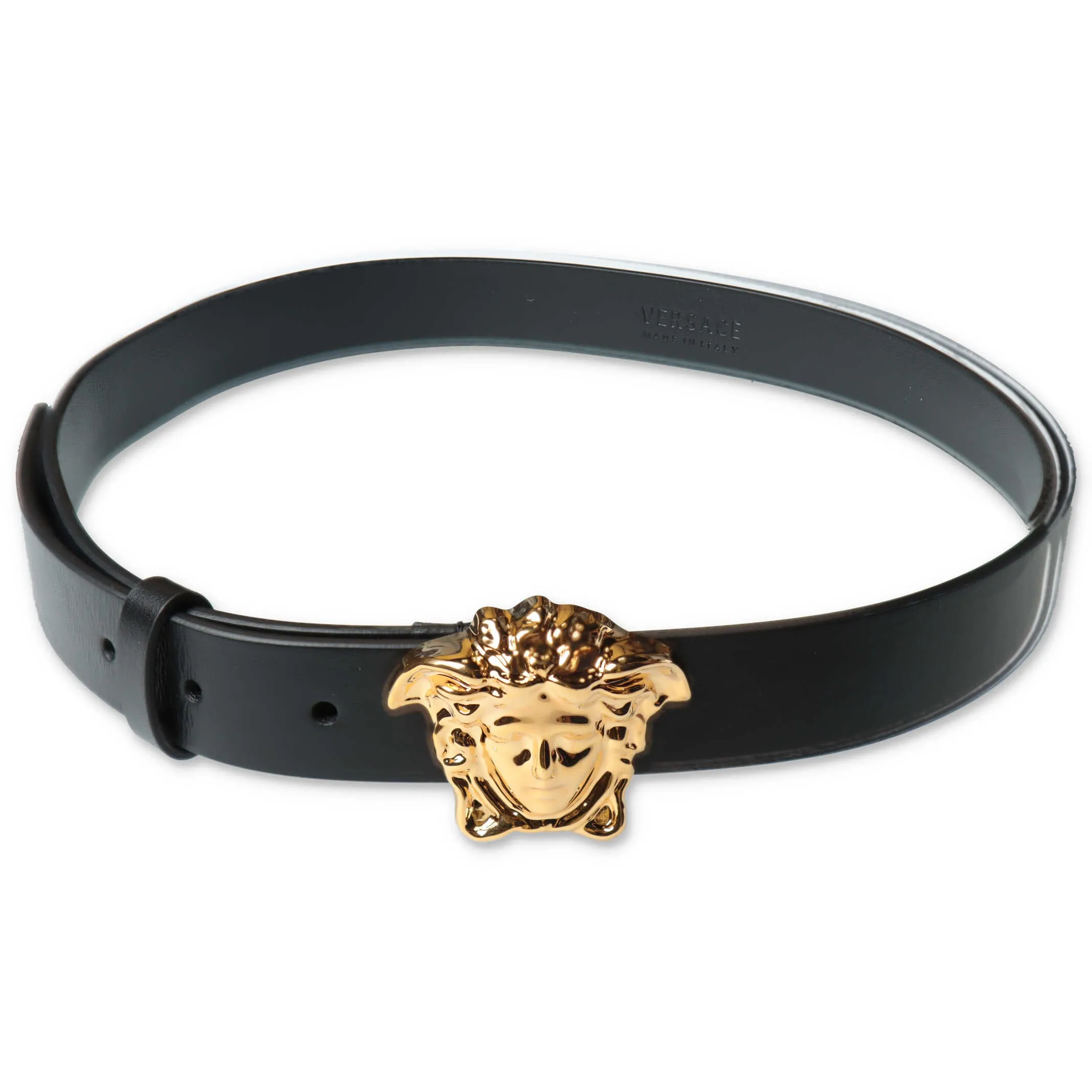 Versace Kids Medusa Buckled Belt