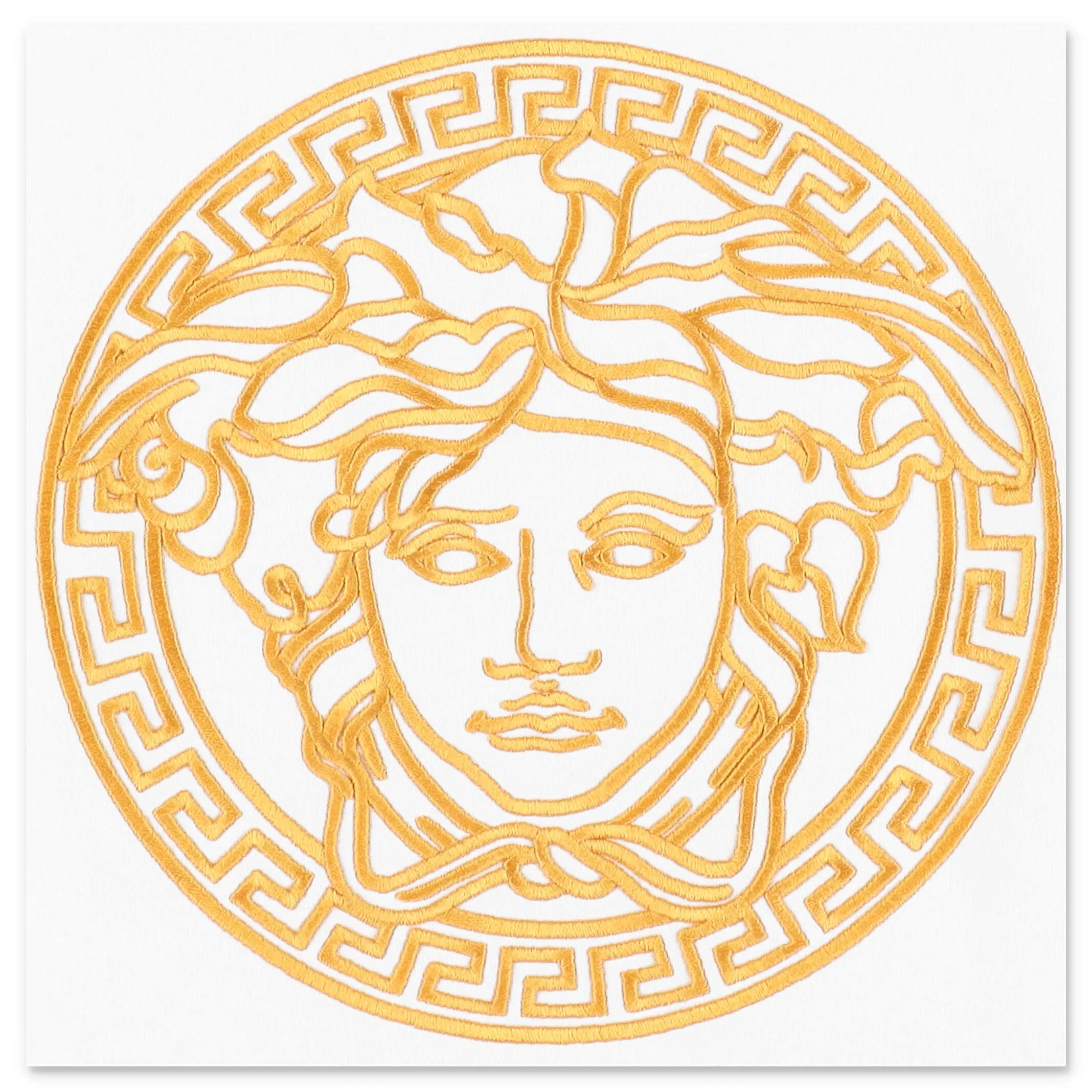 Versace Kids Medusa Embroidered Blanket
