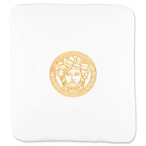 Versace Kids Medusa Embroidered Blanket