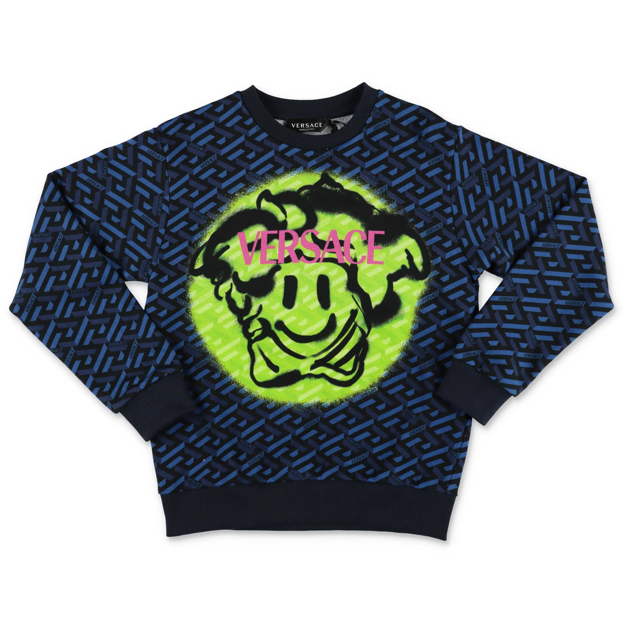 Versace Kids Medusa Logo Printed Sweatshirt