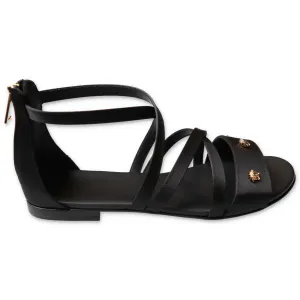 Versace Kids Medusa Stud Detail Sandals