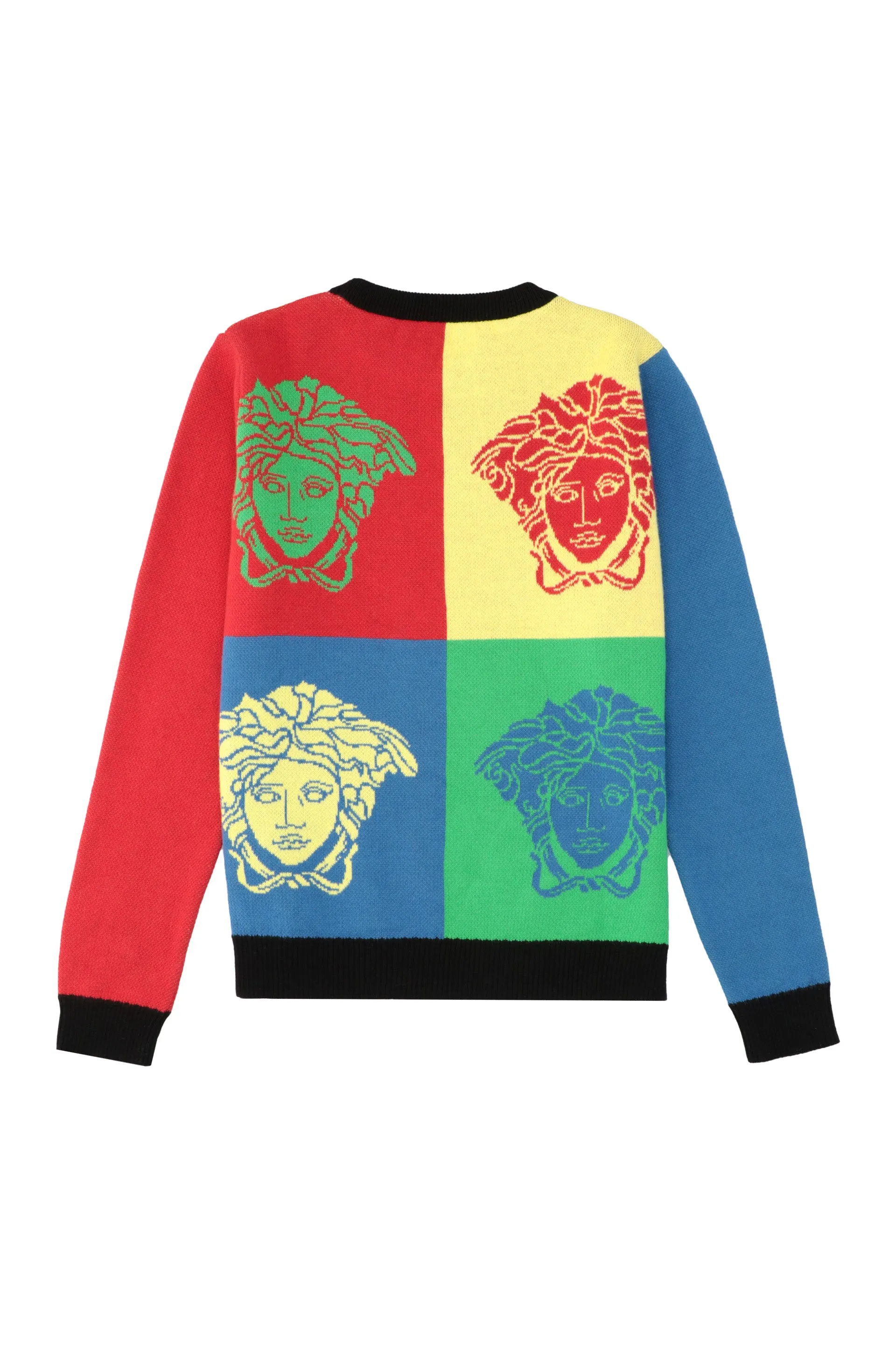 Versace Kids Pop Logo Knit Jumper