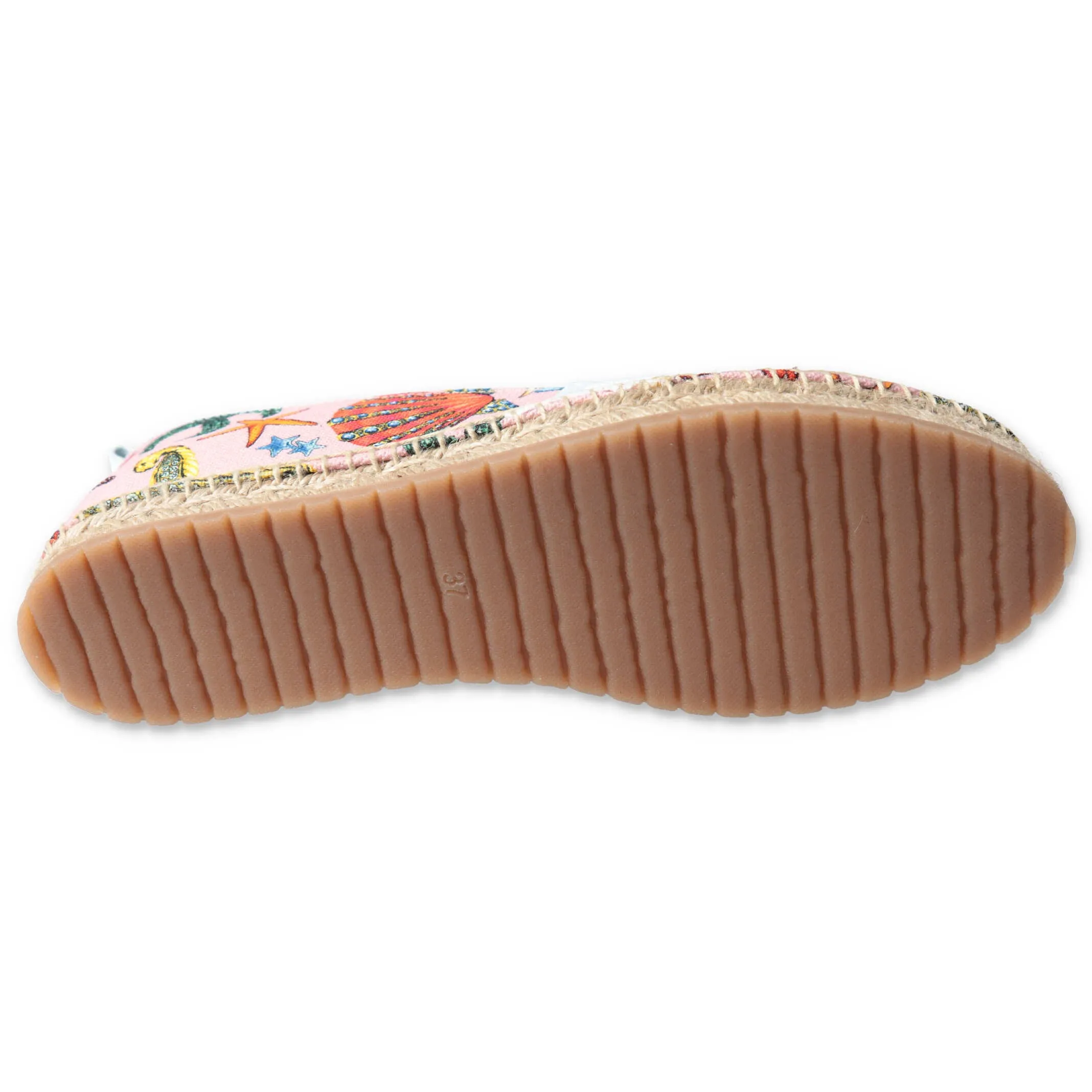 Versace Kids Trsor De La Mer Printed Espadrilles
