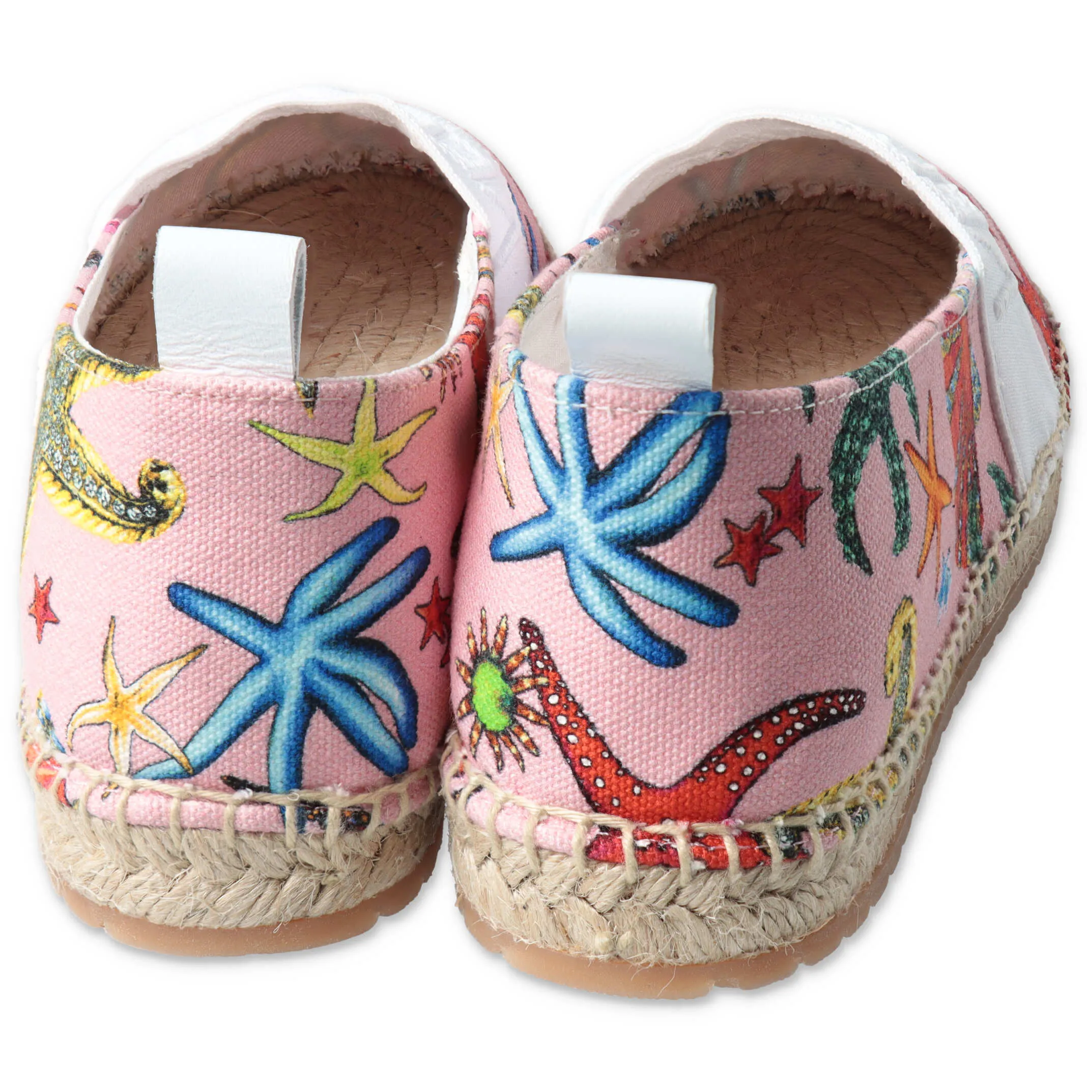 Versace Kids Trsor De La Mer Printed Espadrilles