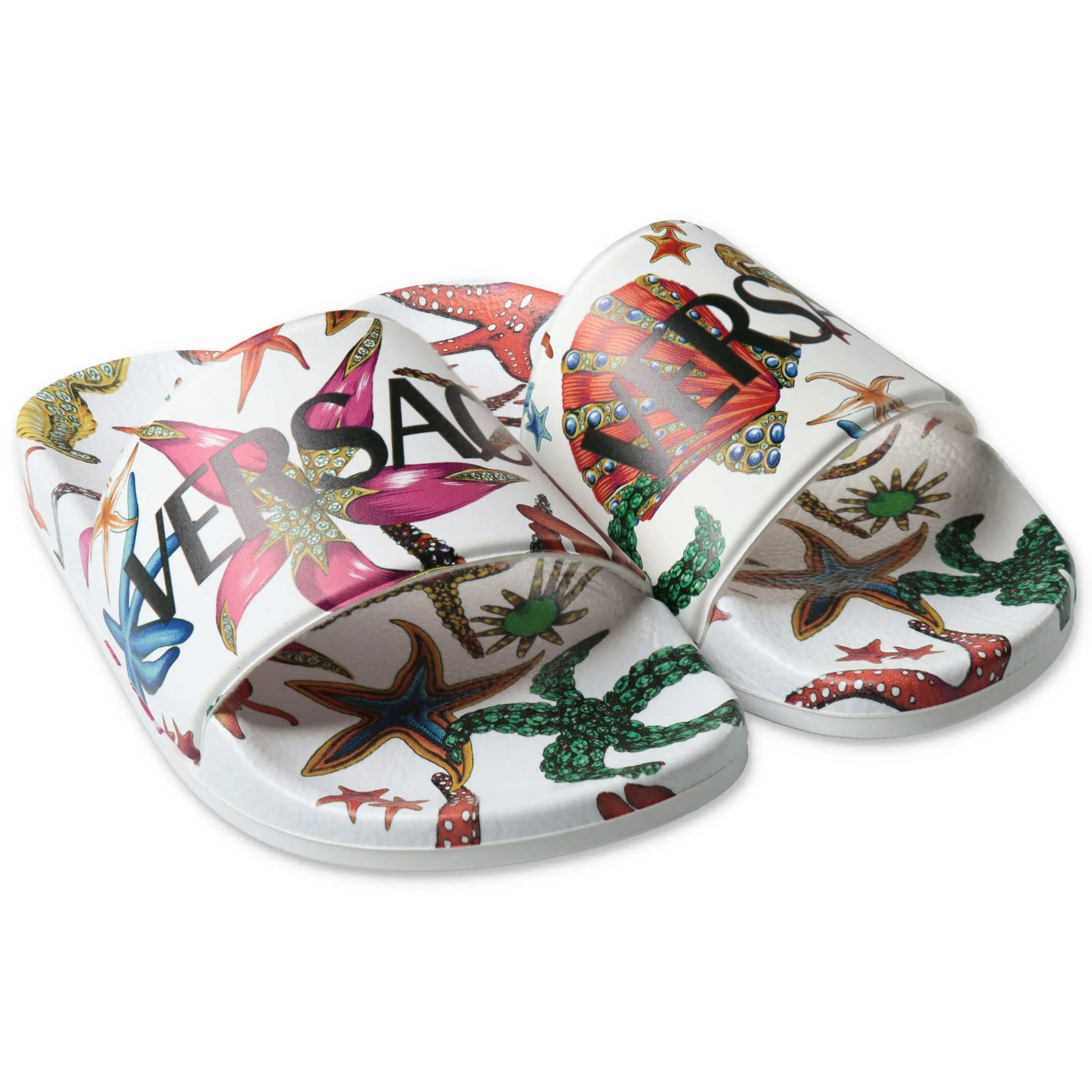 Versace Kids Trsor De La Mer Slides